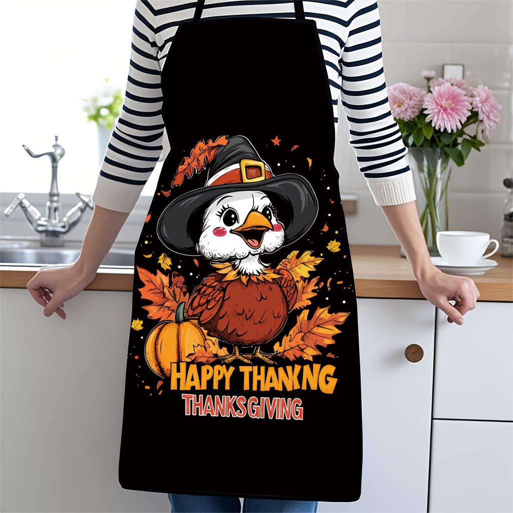 Funny Turkey Witch Happy Thank - Kitchen Witch Baking ulasan dan harga