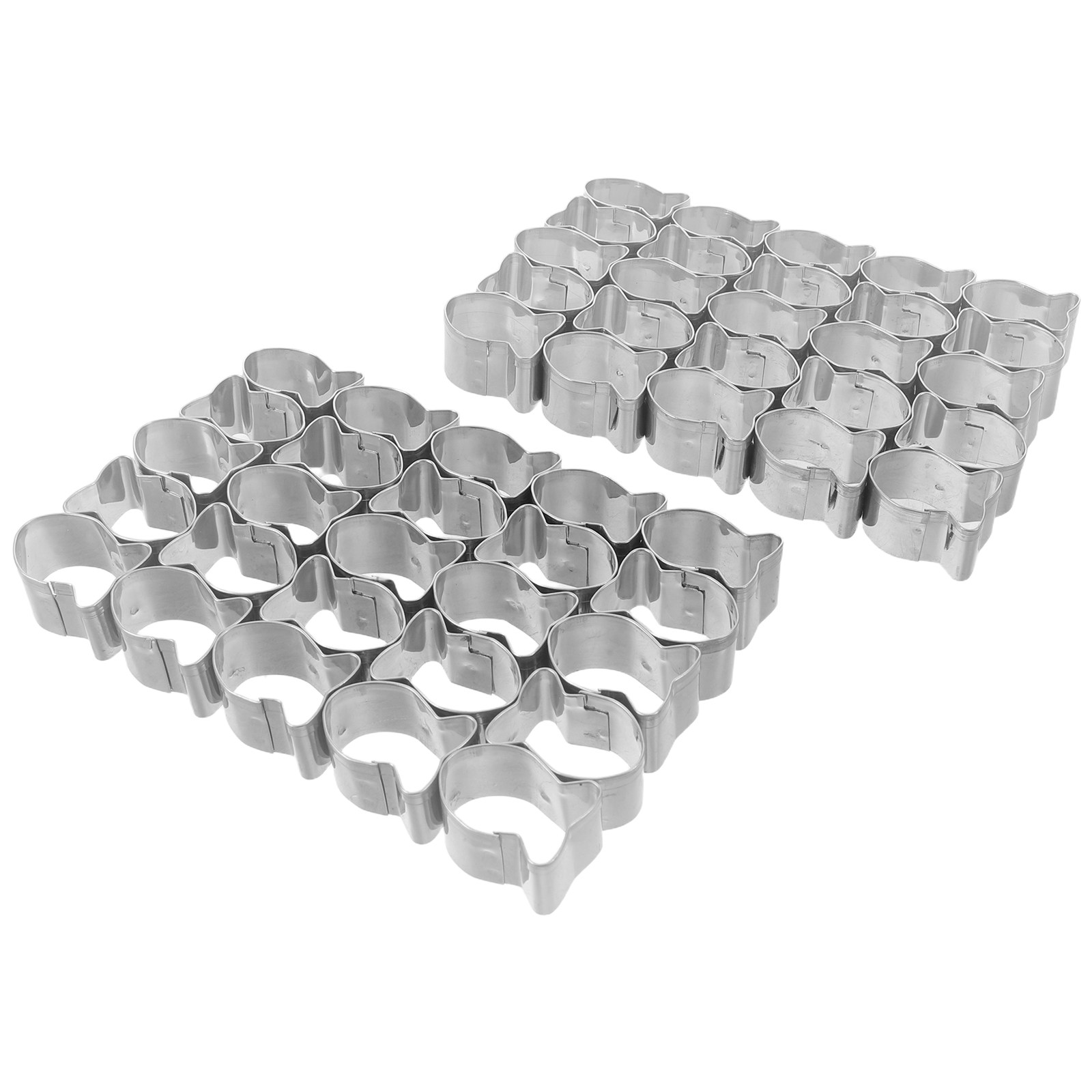 2Pcs Fish Shaped Cookie Cutter - Baking Kitchen Set ulasan dan harga