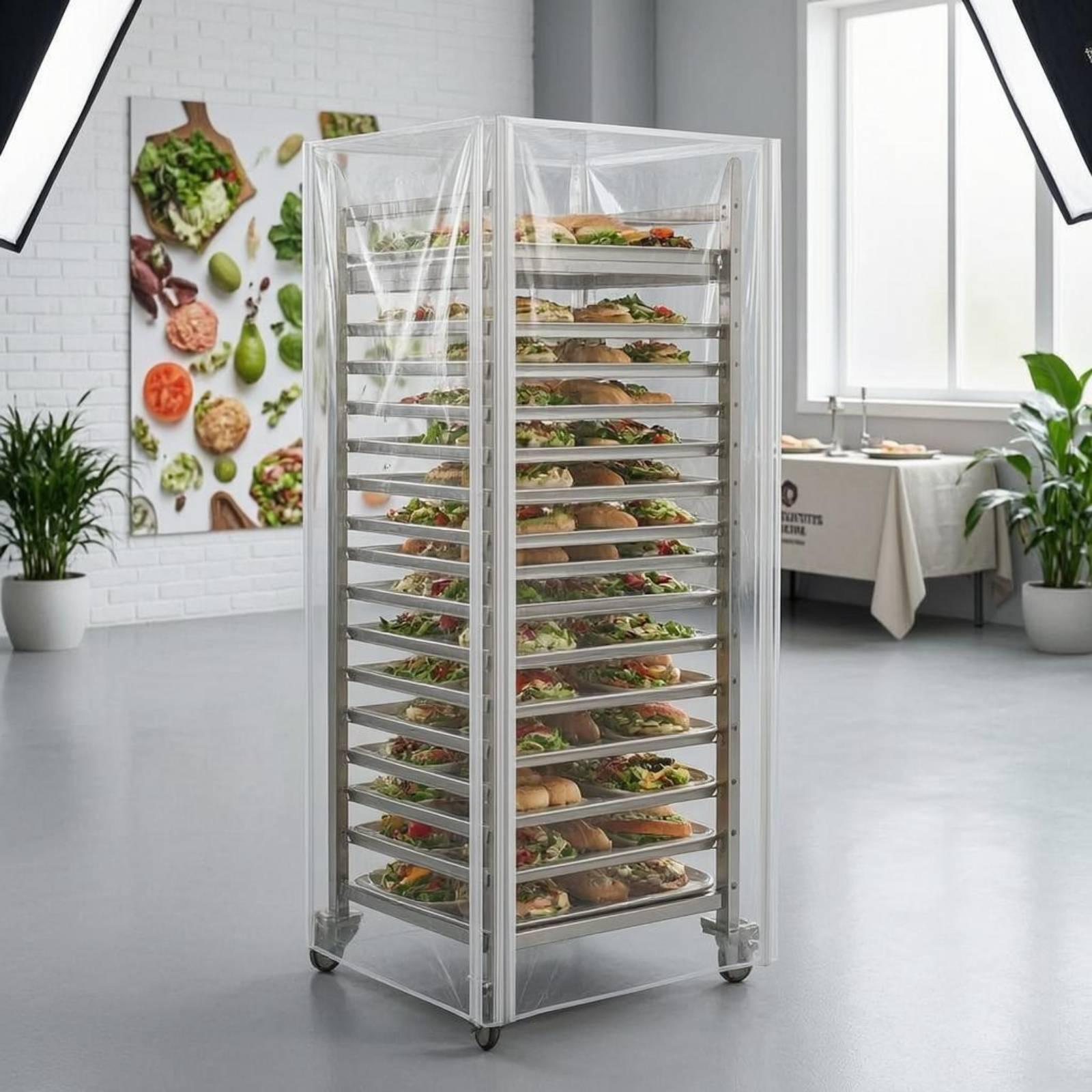 Transparent Tall Baking Tray R - Kitchen Baking Cart ulasan dan harga
