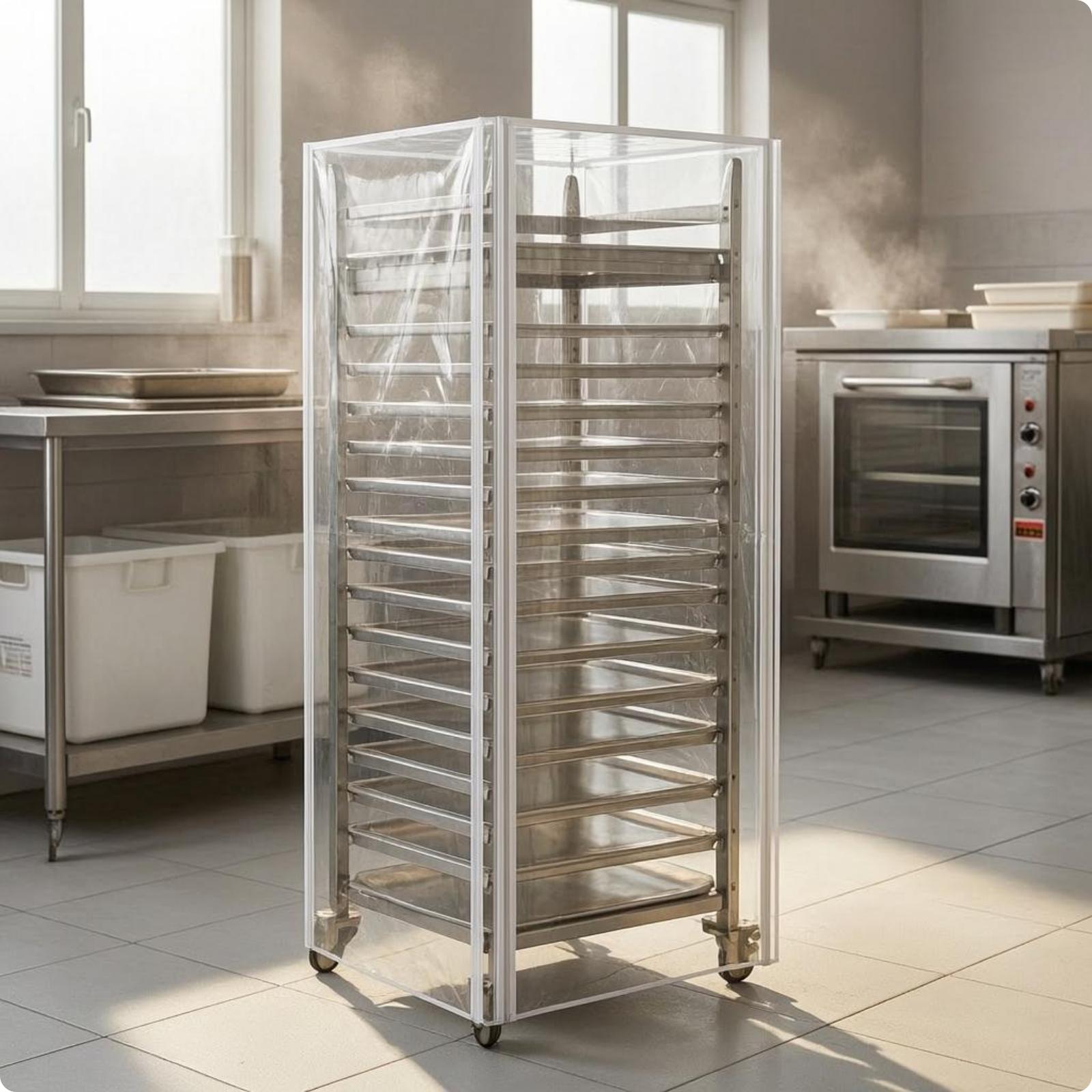 Transparent Tall Baking Tray R - Kitchen Baking Cart ulasan dan harga